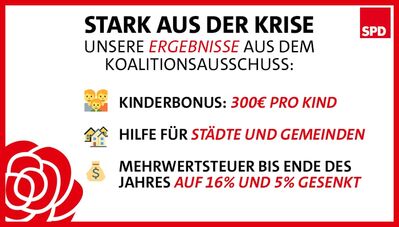 Ergebnisse des Konjunkturpaketes