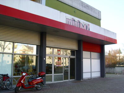 Der alte REWE Markt bald im neuen Gewand
